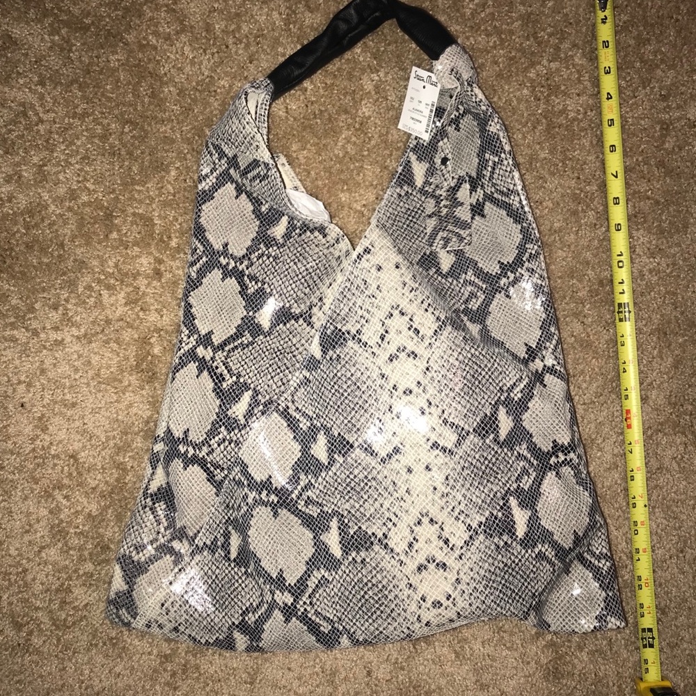 Persaman New York Leather Snake Print Tote NWT
